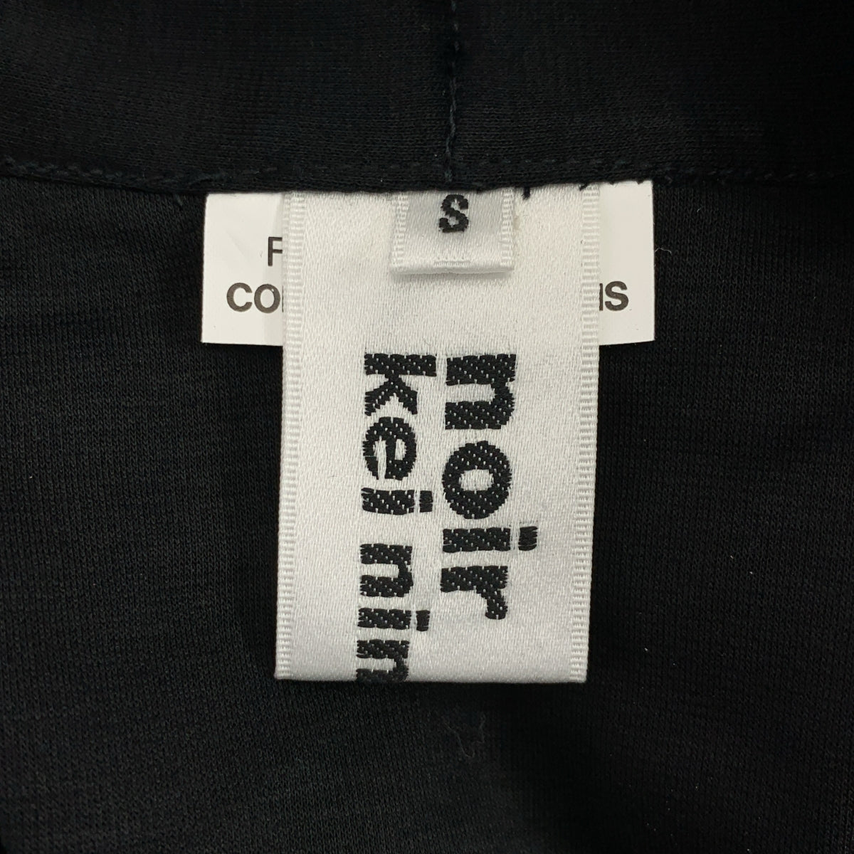 [狀況極佳] noir kei ninomiya | 2024 秋冬系列 | 蝴蝶結套頭衫 | S尺寸 | 黑色 | 女款