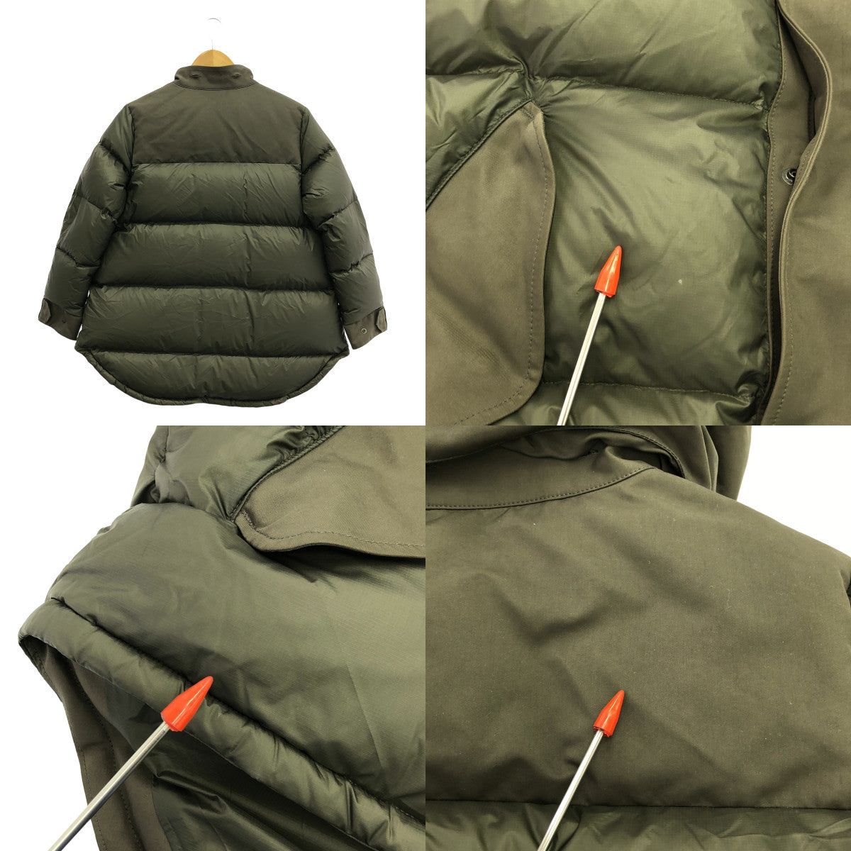 THE RERACS / The Relacs | 連帽羽絨外套 | 36 | 卡其色 | 女款