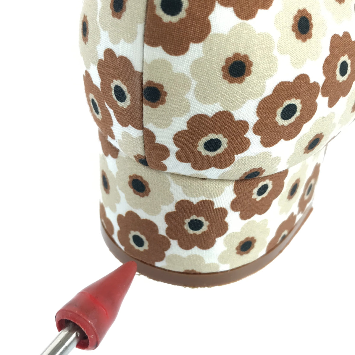 【美品】  MANOLO BLAHNIK / マノロブラニク | Drawer別注 花柄 フラワー パンプス | 35 | ベージュ/ブラウン | レディース