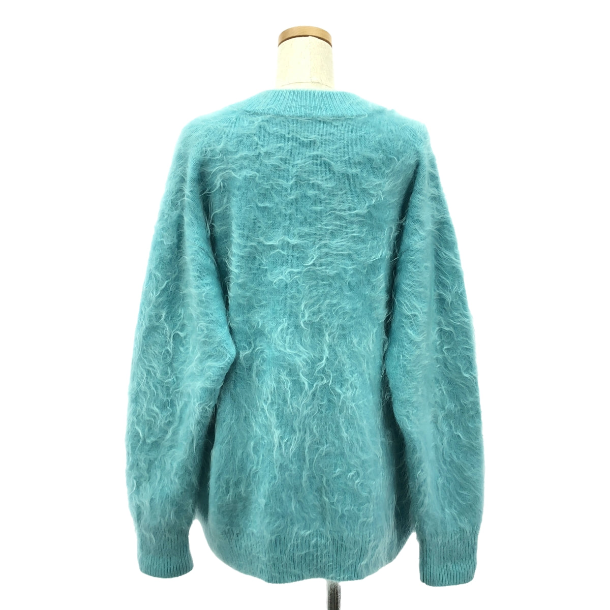 BLAMINK | PRE 7G Cashmere Fur V-neck Cardigan | 36 | Women's