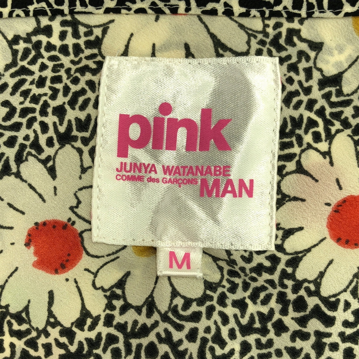 JUNYA WATANABE MAN PINK | 2013AW | Flower print pullover shirt | M | Multicolor | Women's