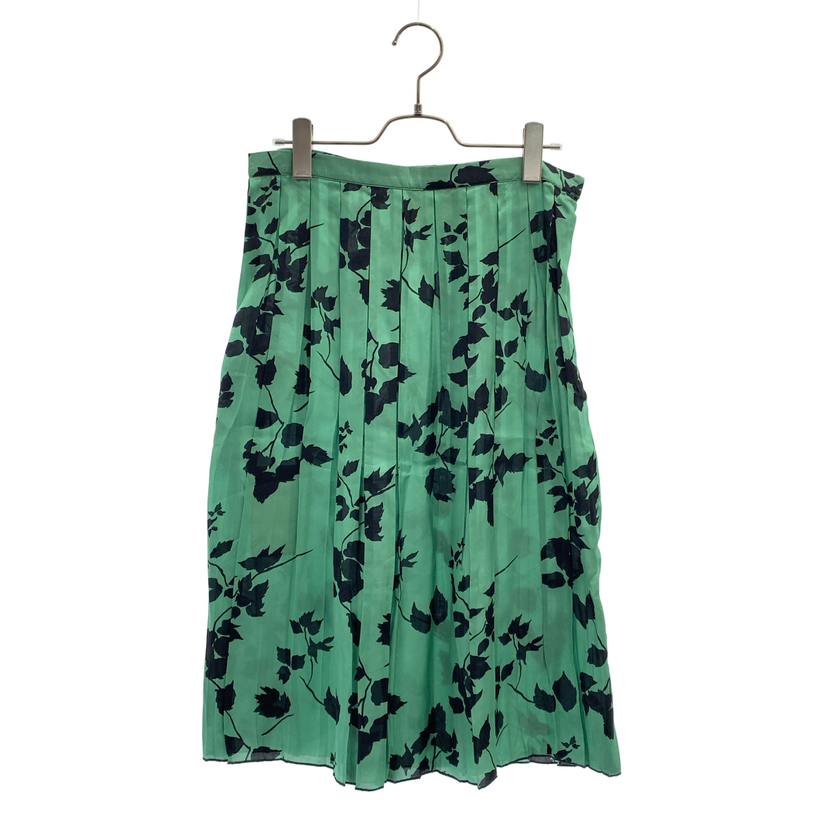 【成色極佳】C款 | 印花百褶裙 | 40碼 | 綠色 | 女款
