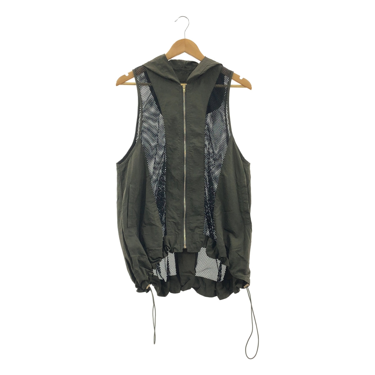 Risley / リズレー | 2セット レイヤード トレンチ スリーブレス ジャケット フーディ | F | レディース