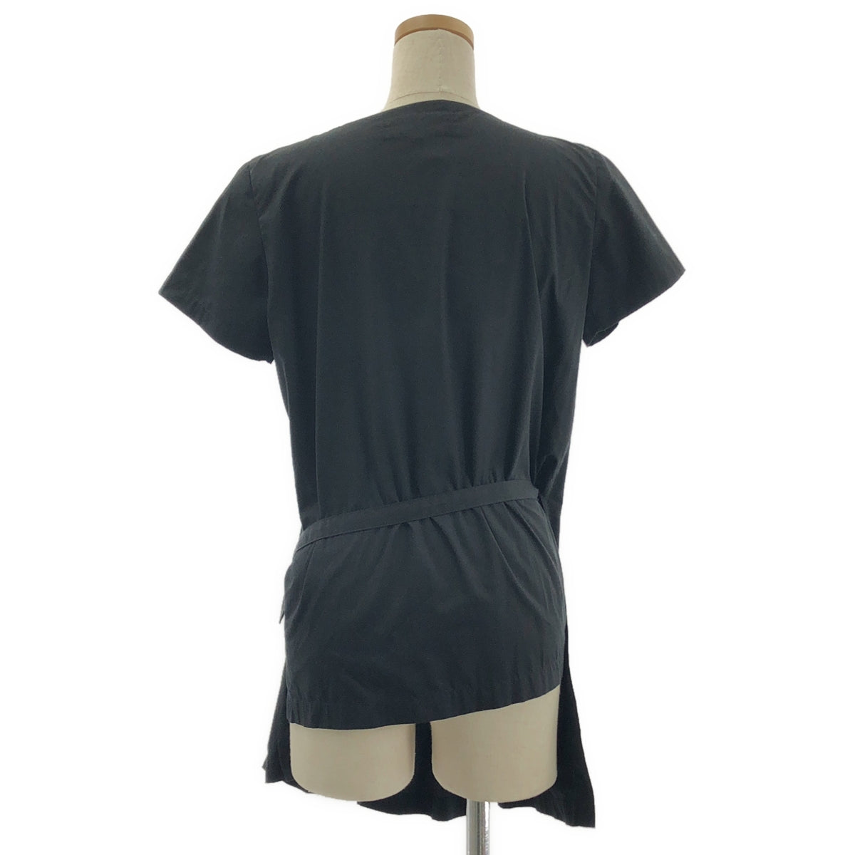 COMME des GARÇONS 針織布料 | 1999秋冬 | 棉質褶襉不對稱襯衫 | M碼 | 女款