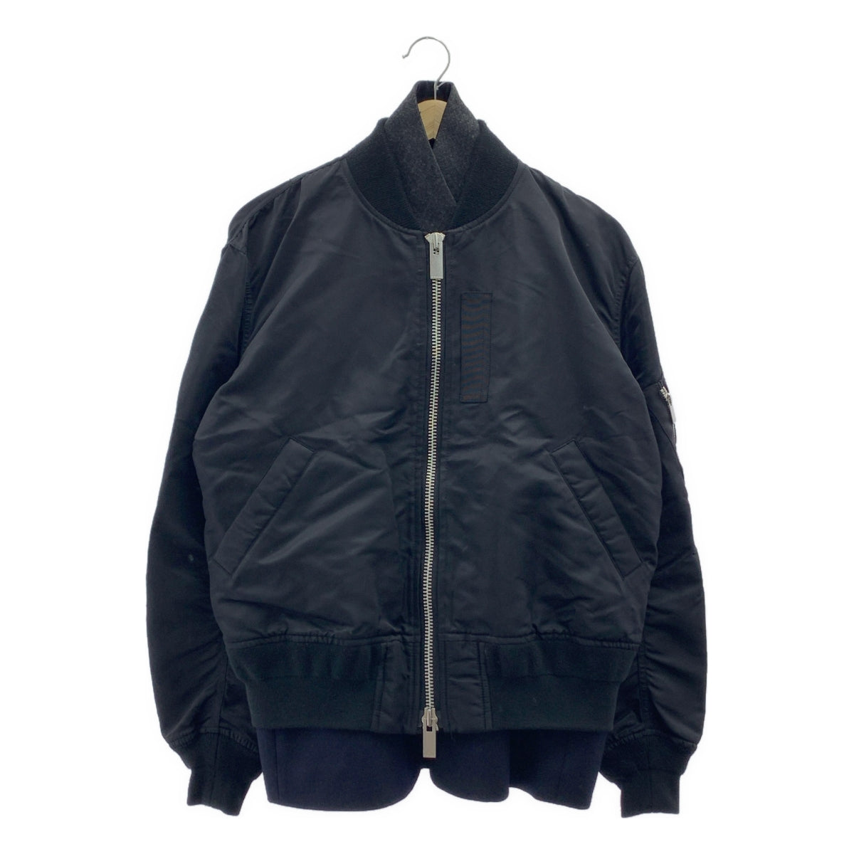 sacai Dr.woo コラボ ニット ライダース ジップ sacai Dr.woo コラボ ニット ライダース ジップ - メルカリ