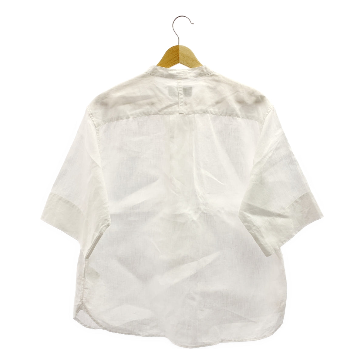 MARGARET HOWELL / マーガレットハウエル | 2025SS | SHIRTING LINEN リネン プルオーバーシャツ | 1 |