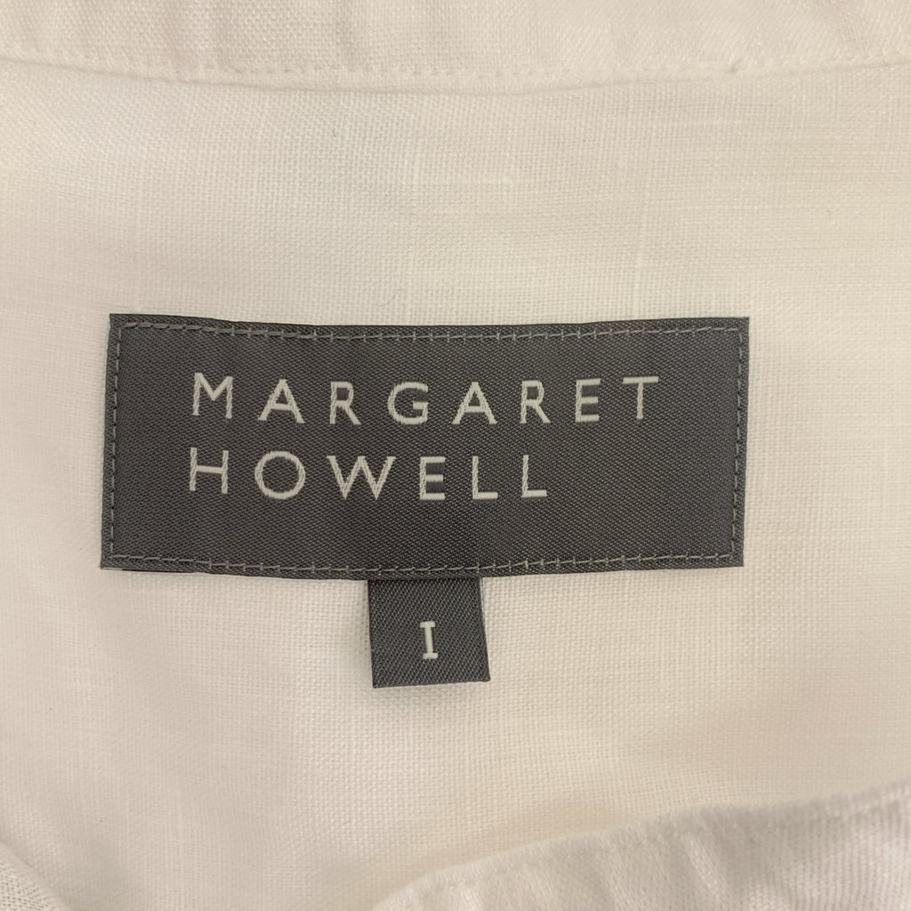 MARGARET HOWELL / マーガレットハウエル | 2025SS | SHIRTING LINEN リネン プルオーバーシャツ | 1 |