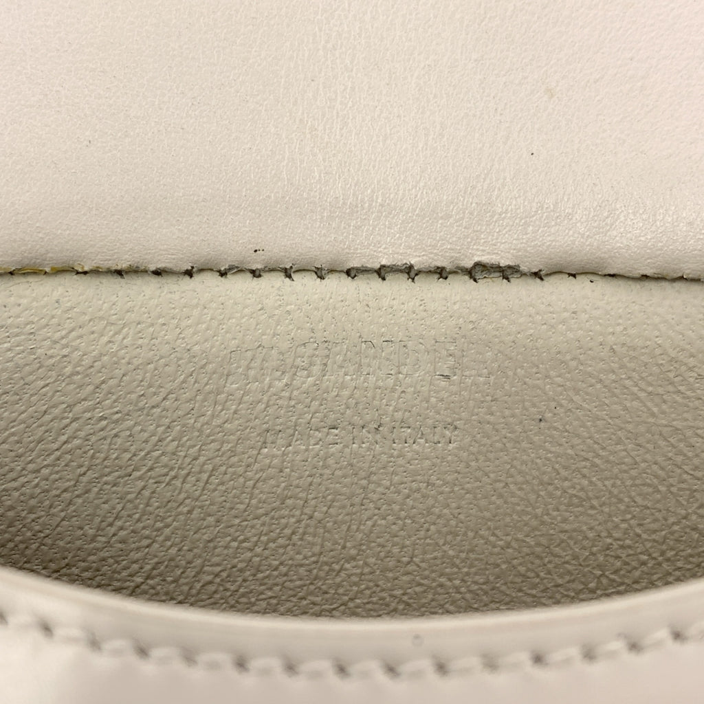 JIL SANDER / ジルサンダー | CRESCENT MINI クレセント ミニ ショルダーバッグ | ホワイト | レディース