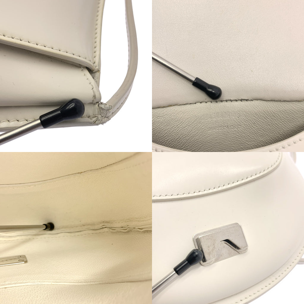 JIL SANDER / ジルサンダー | CRESCENT MINI クレセント ミニ ショルダーバッグ | ホワイト | レディース