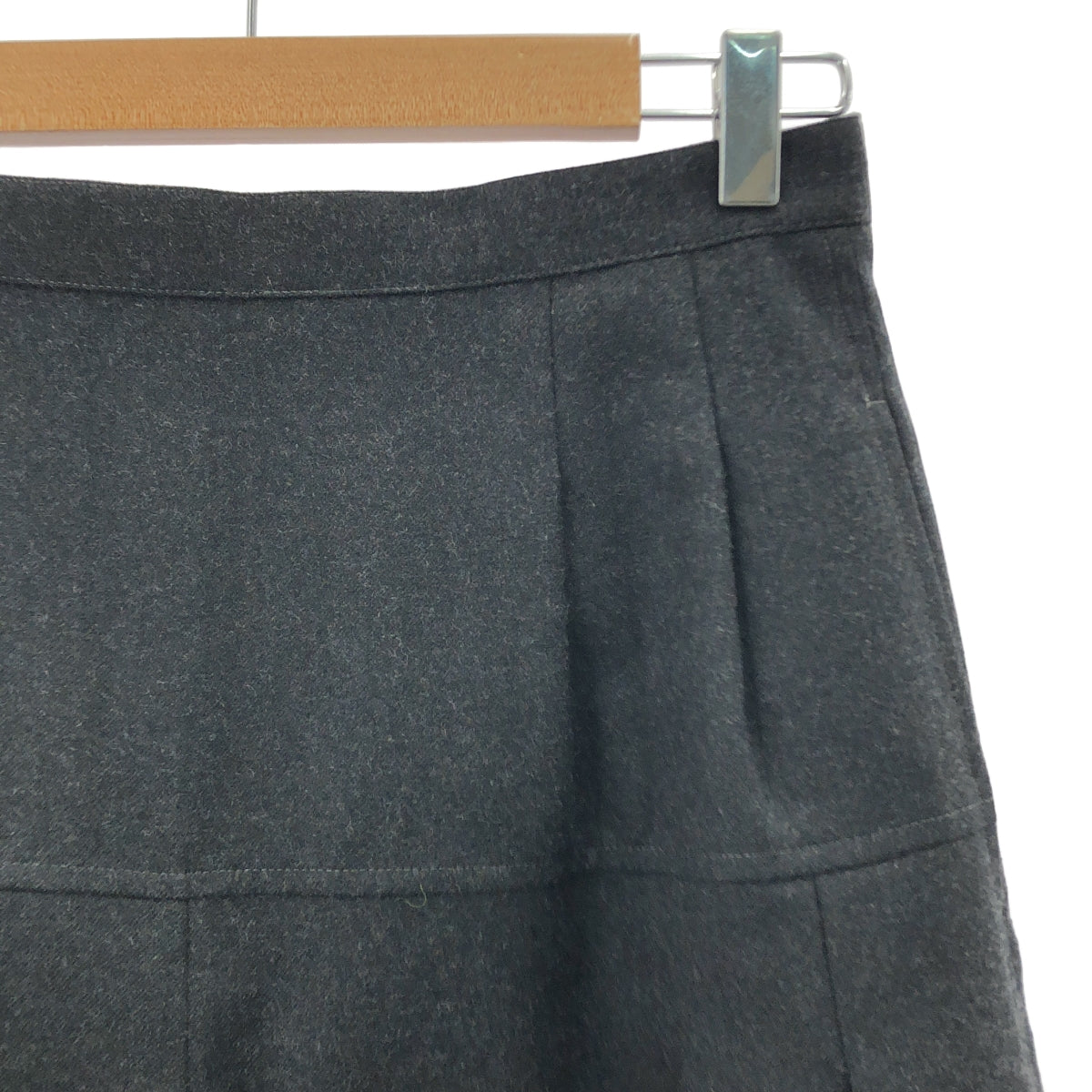 tricot COMME des GARCONS / トリココムデギャルソン | 2008AW | ウール ワイド 2タック パンツ | M | チャコールグレー | レディース