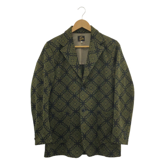 [Good Condition] Needles | Jacket - Poly Jq. / All-over jacquard single jacket | 2 | Olive | Women's