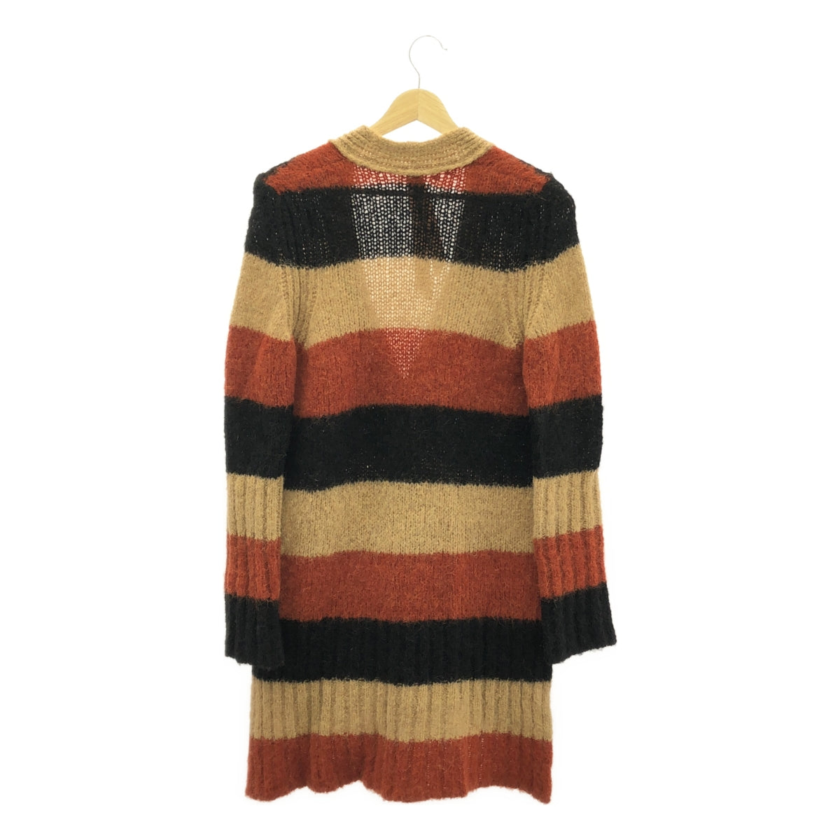 N°21 / Numero Ventuno | Alpaca wool slit long knit cardigan | 38 | Multicolor | Women's