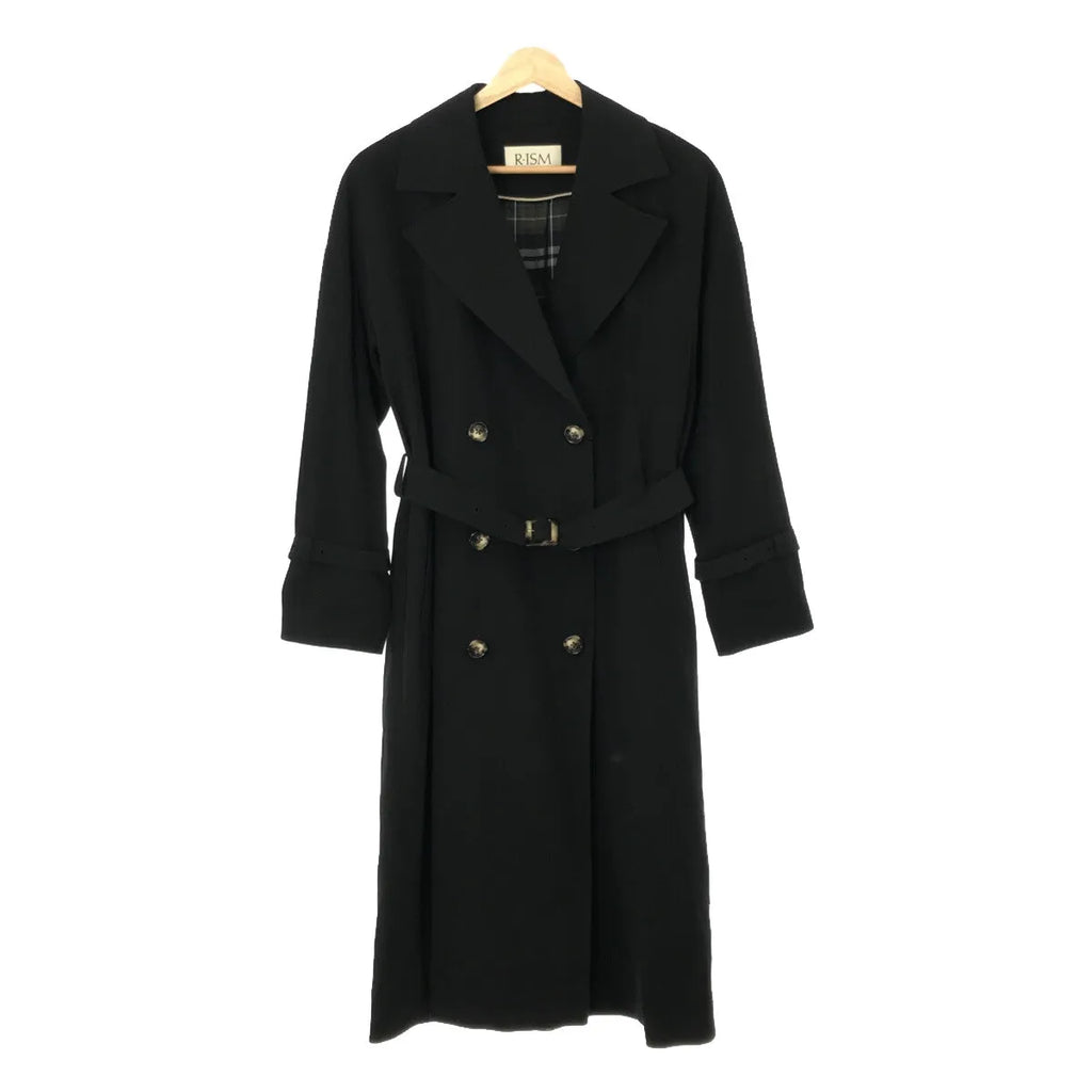 R-ISM / 리듬 | 코튼 트렌치 코트 | 2 | 블랙 | 여성