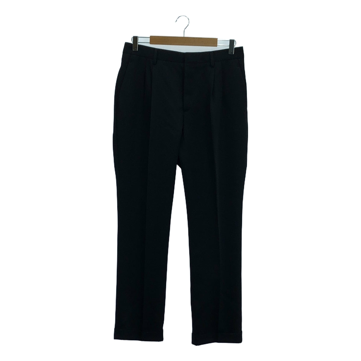 CALVIN KLEIN 205W39NYC / カルバンクライン 205ダブリュー39エヌワイシー | 2019SS | ラフシモンズ期 ウール スラックス | 36 | ブラック | メンズ
