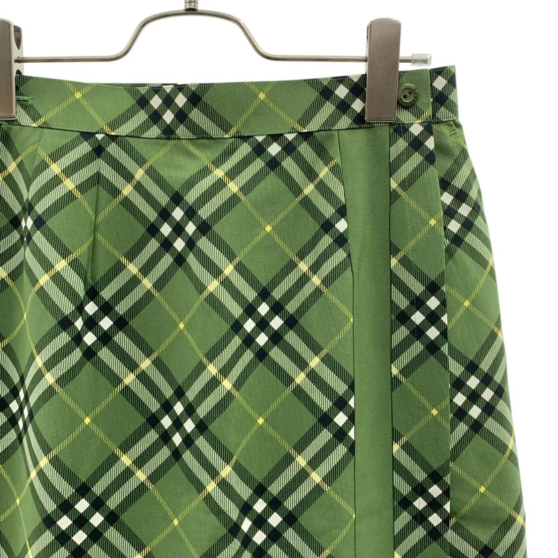 Burberry / 버버리 | golf / 노바 체크 로고 버튼 숏팬츠 반바지 | L | 여성