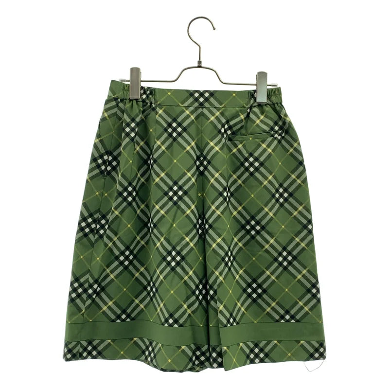 Burberry / 버버리 | golf / 노바 체크 로고 버튼 숏팬츠 반바지 | L | 여성