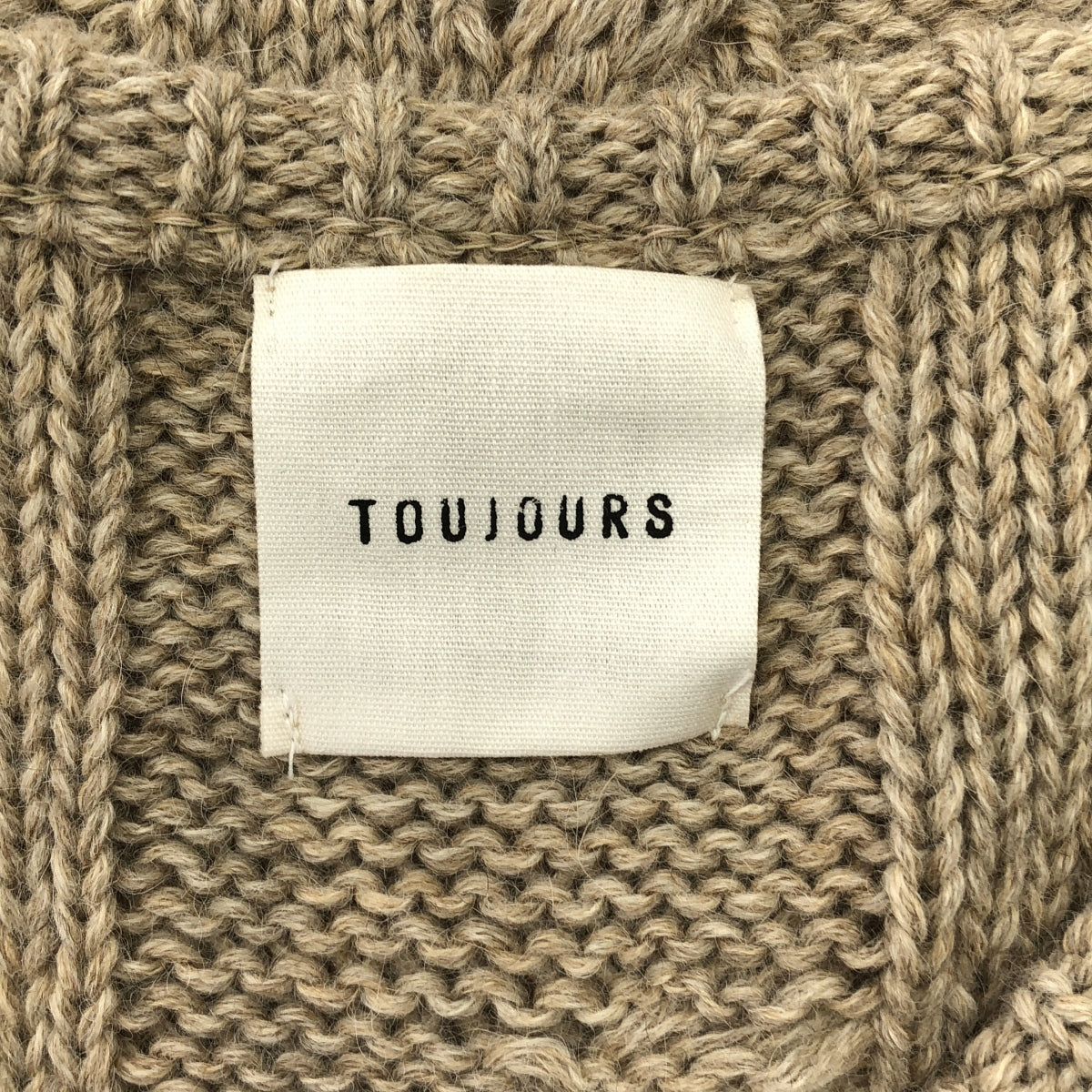 TOUJOURS | 羊駝毛針織毛衣 | F碼 | 女款