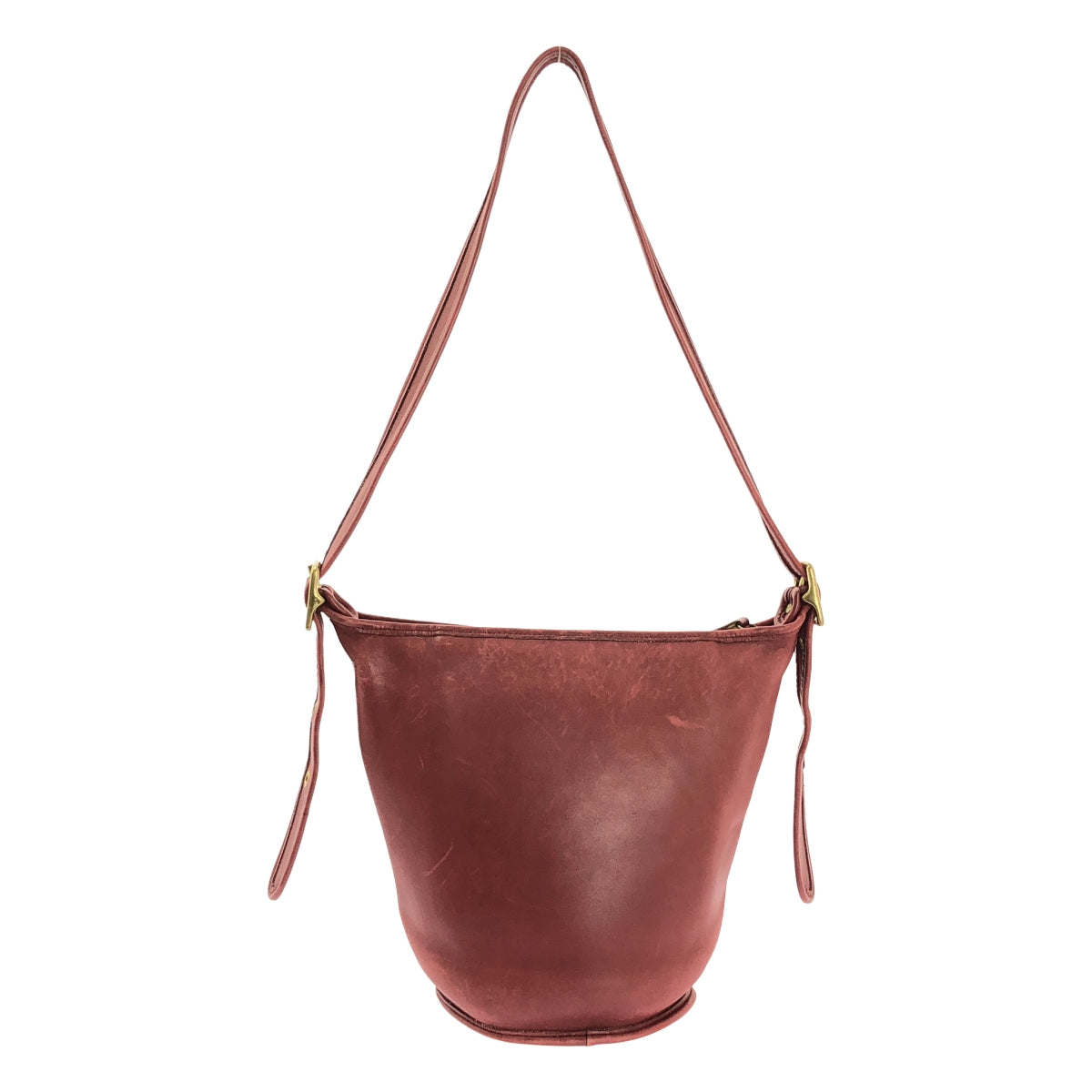 COACH / コーチ | レザー バケツ型 ショルダーバッグ / オールド |