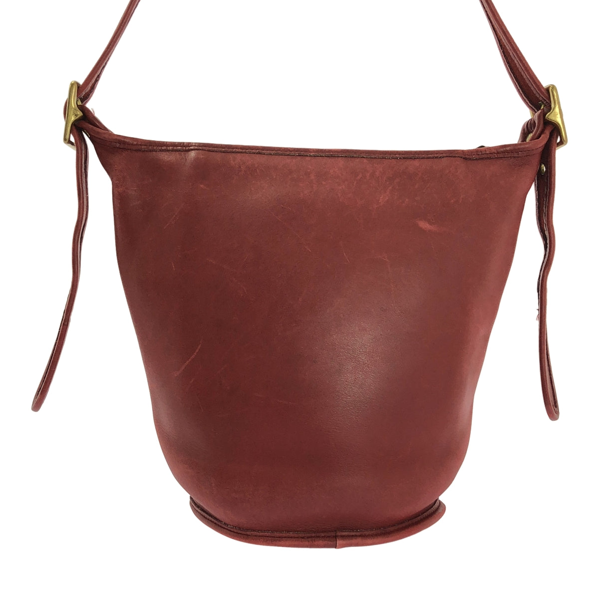 COACH / コーチ | レザー バケツ型 ショルダーバッグ / オールド |