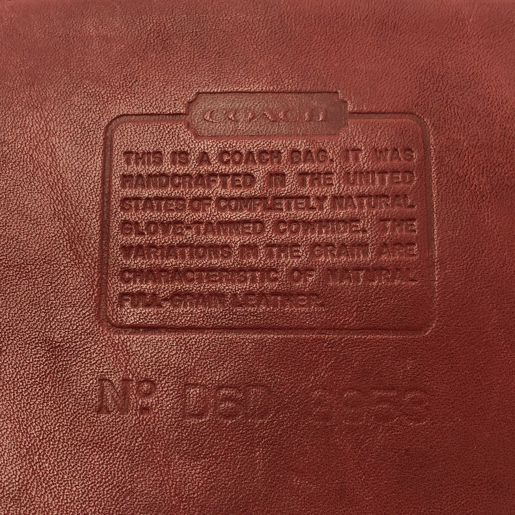 COACH / コーチ | レザー バケツ型 ショルダーバッグ / オールド |