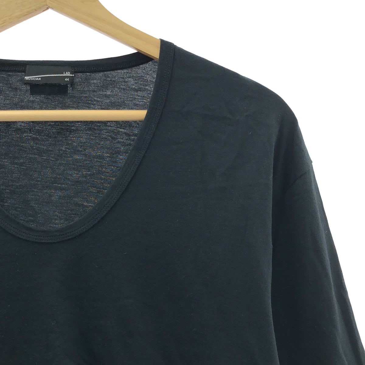 LAD MUSICIAN / 래드 뮤지션 | 코튼 슬릿 컷소우 | 44 | 블랙 | 남성