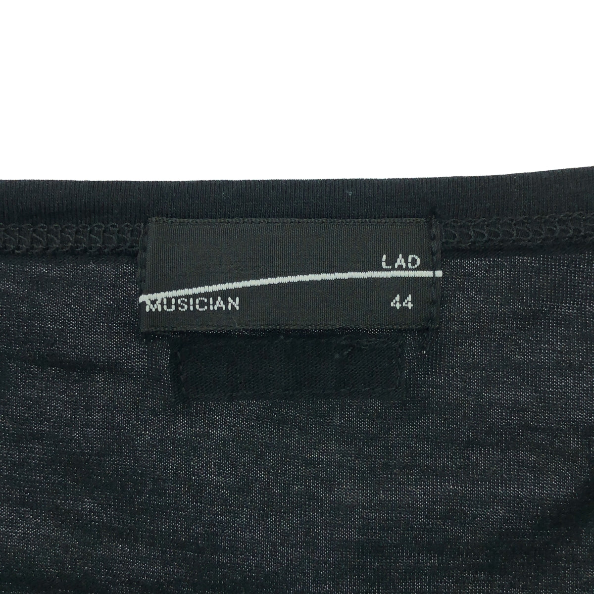 LAD MUSICIAN / 래드 뮤지션 | 코튼 슬릿 컷소우 | 44 | 블랙 | 남성