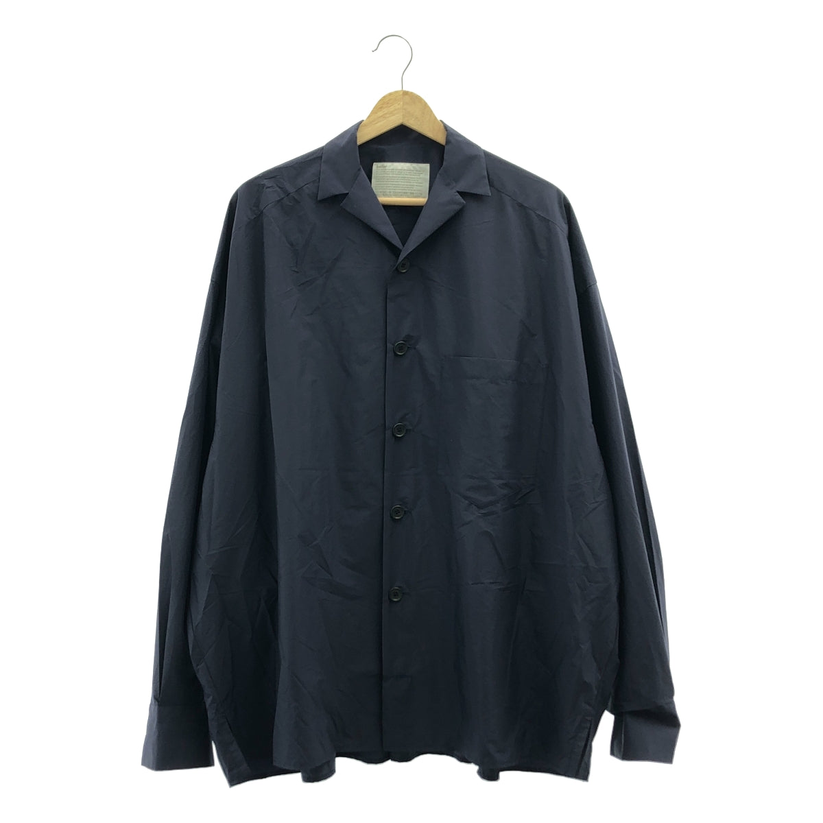 kolor / カラー | Nylon Open Collar Shirt ナイロン オーバーサイズ オープンカラーシャツ | 2 | メンズ