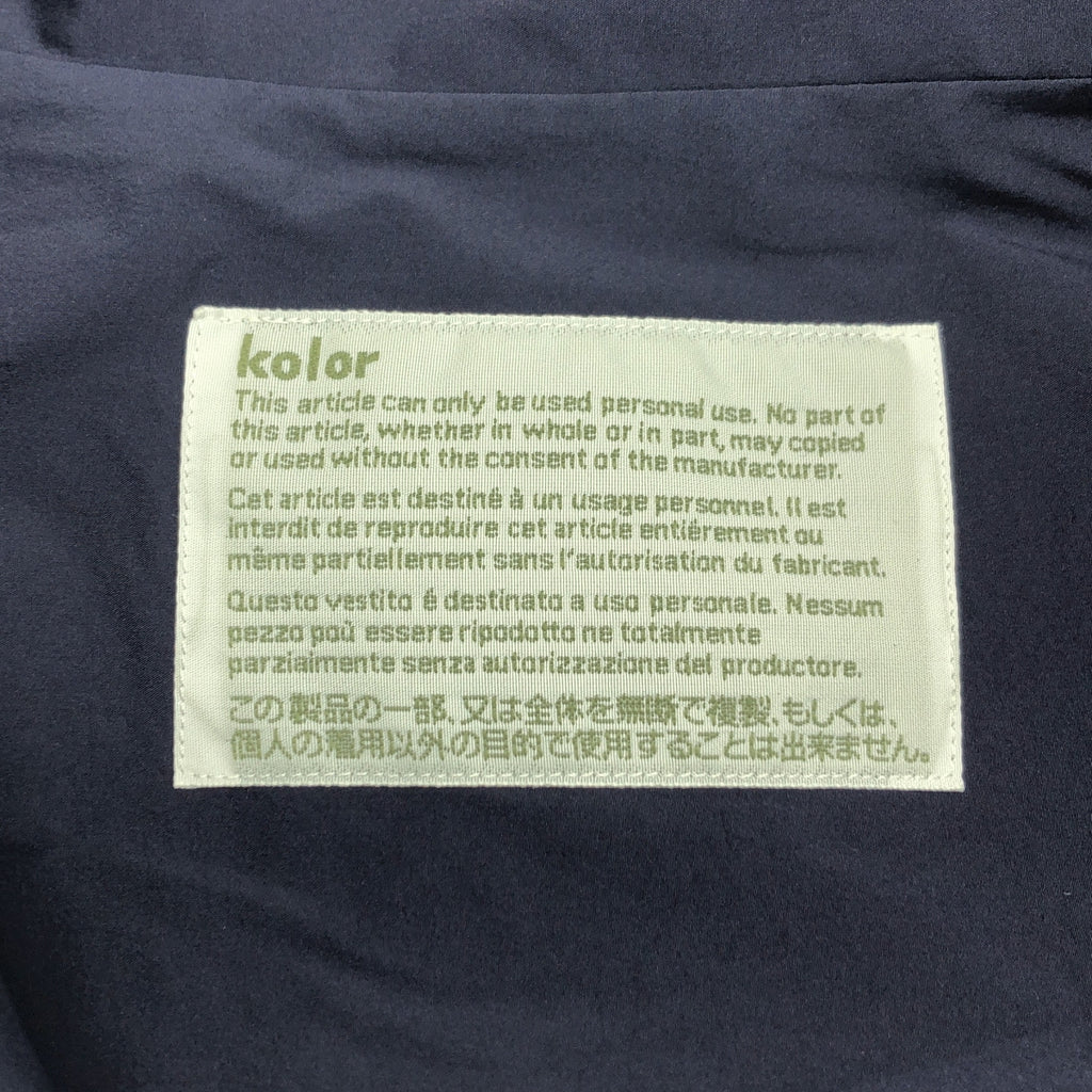kolor / カラー | Nylon Open Collar Shirt ナイロン オーバーサイズ オープンカラーシャツ | 2 | メンズ