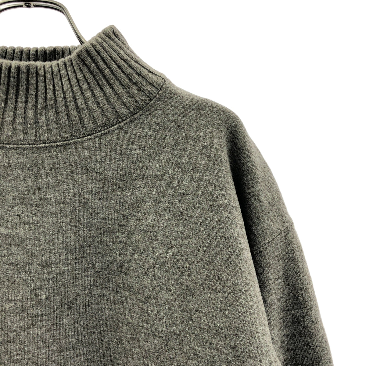 slopeslow / スロープスロウ | WOOL FRENCH TERRY TURTLE NECK SWEATSHIRT タートルネック ニット | M | メンズ