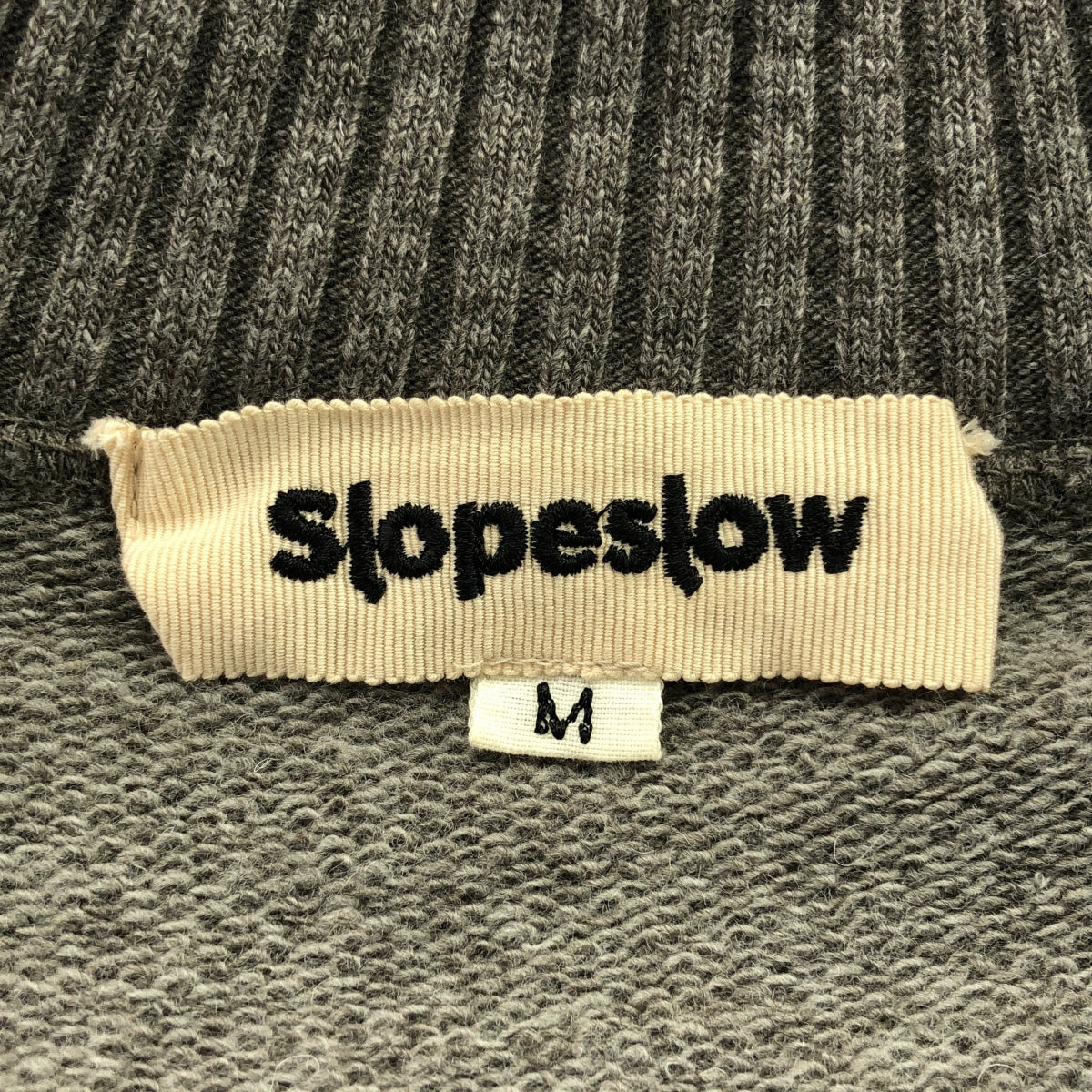 slopeslow / スロープスロウ | WOOL FRENCH TERRY TURTLE NECK SWEATSHIRT タートルネック ニット | M | メンズ