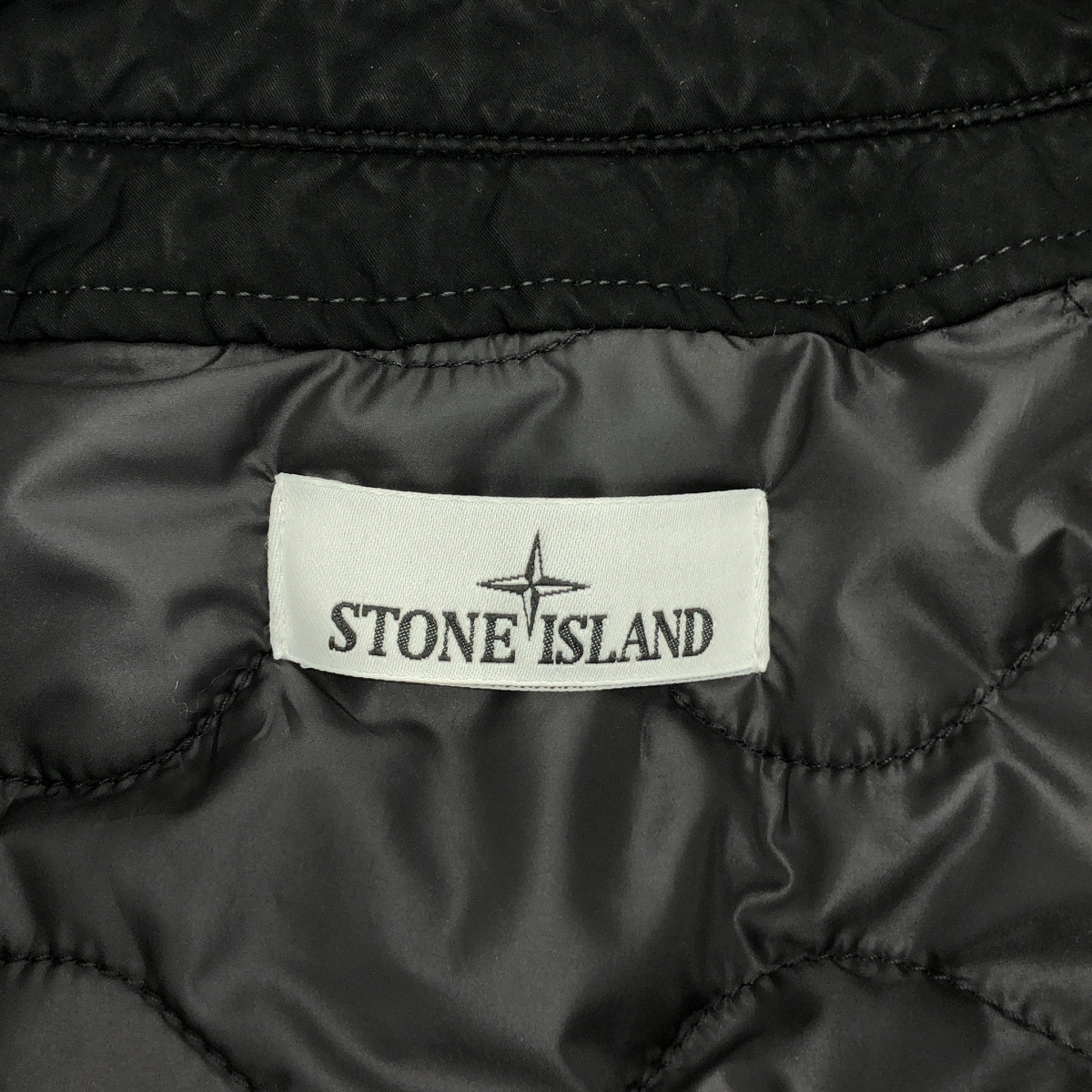 【美品】  STONE ISLAND / ストーンアイランド | 2024AW | DAVID-TC LOGO TRENCH COAT ショート トレンチコート | S | ブラック | メンズ