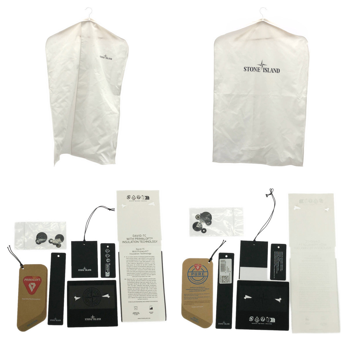 [狀況極佳] STONE ISLAND | 2024 秋冬 | DAVID-TC LOGO 風衣 | 短款 | S碼 | 黑色 | 男款