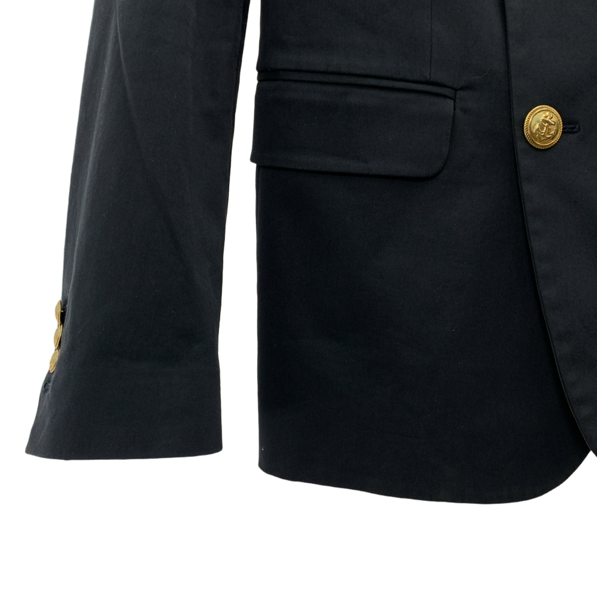 DSQUARED2 | 金色扣款雙排扣西裝外套 | 48 | 海軍藍 | 男款