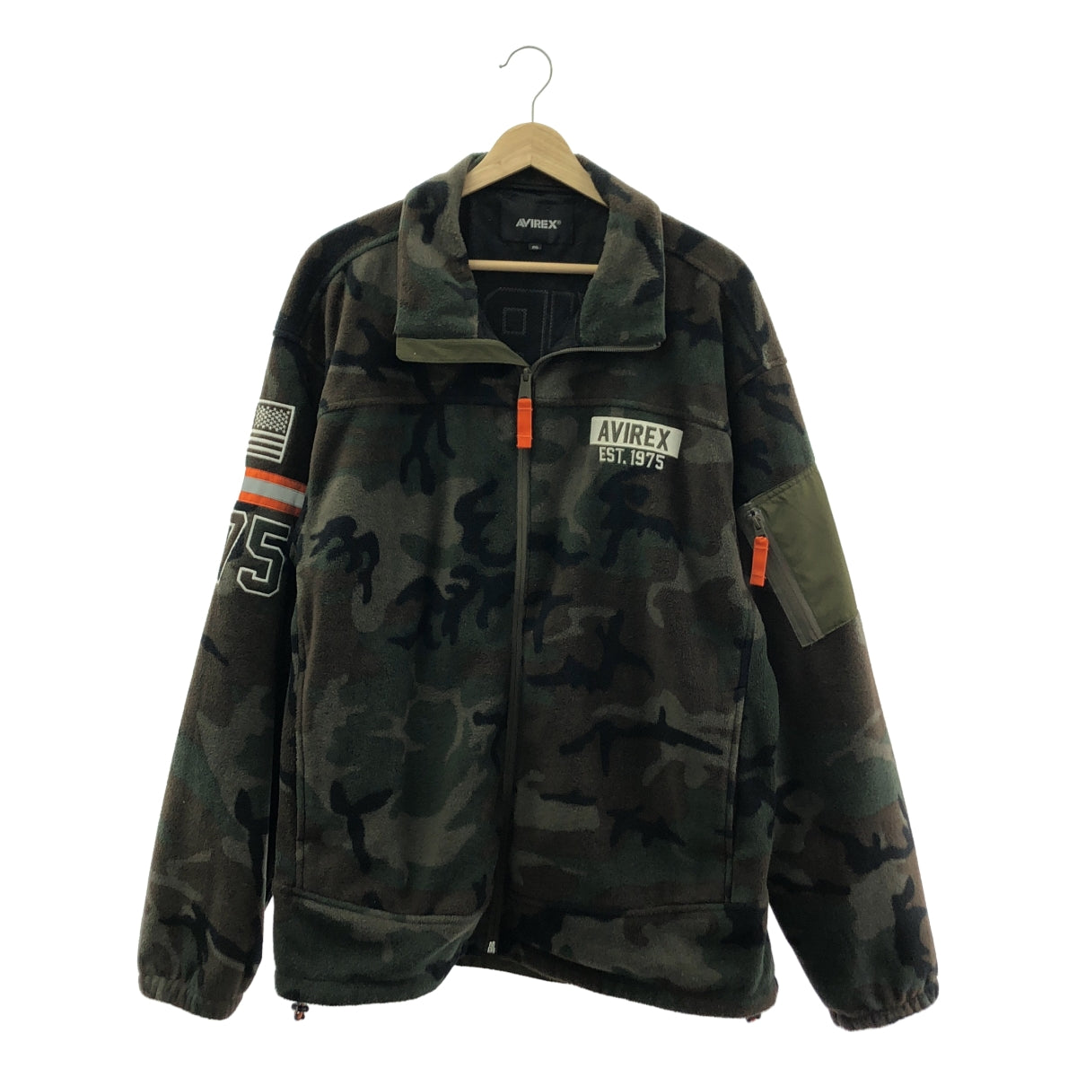 AVIREX | 反光線羊毛夾克 | 2XL | 男款