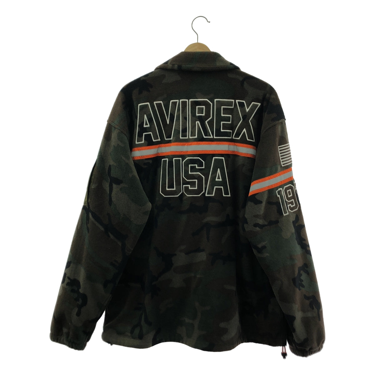 AVIREX | 反光線羊毛夾克 | 2XL | 男款