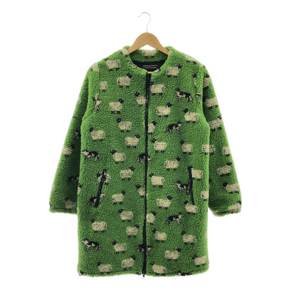 Farfield Original / Farfield Original | 양 무늬 보어 양털 노 컬러 코트 | 0 | 여성