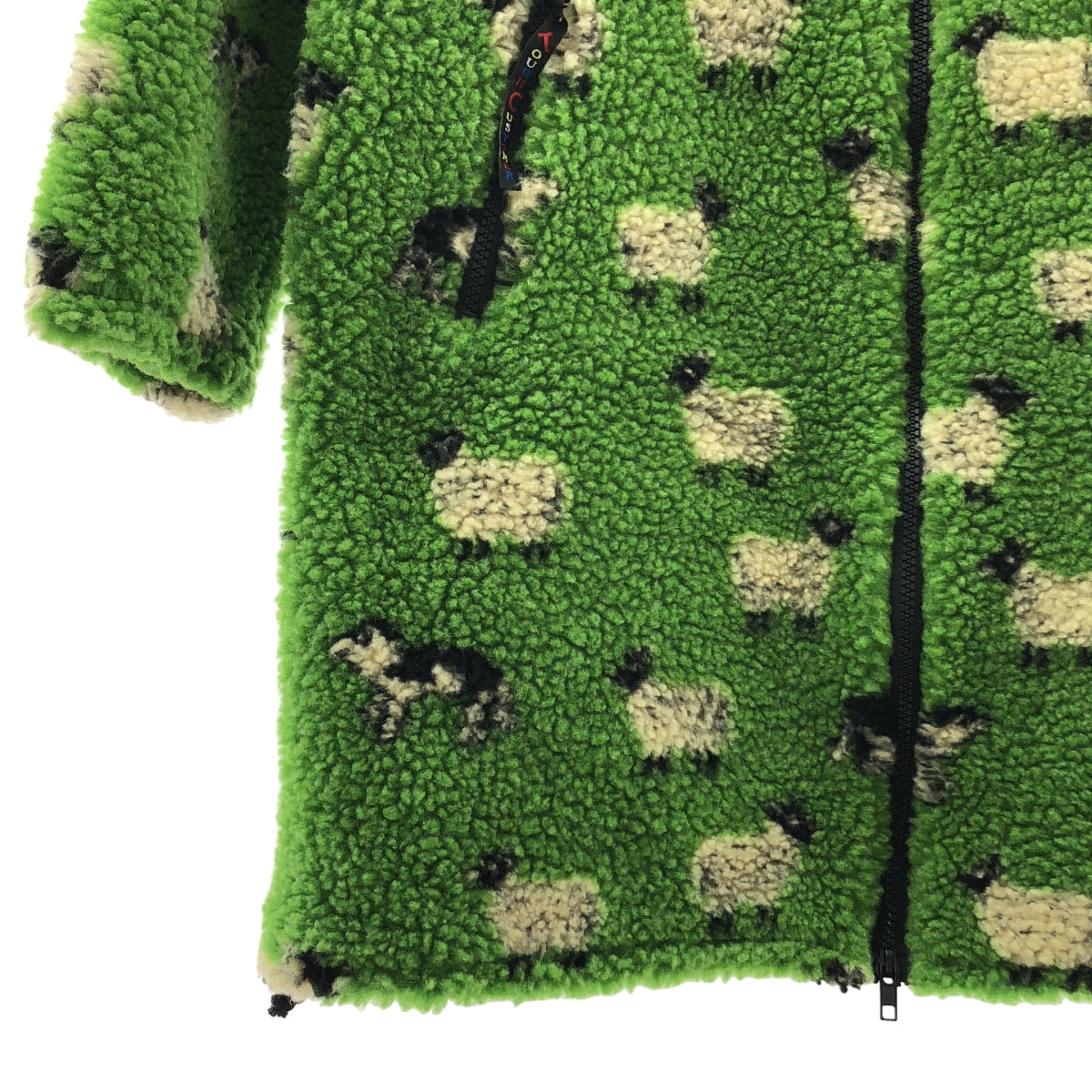 Farfield Original | 綿羊印花無領抓絨外套 | 0 碼 | 女款