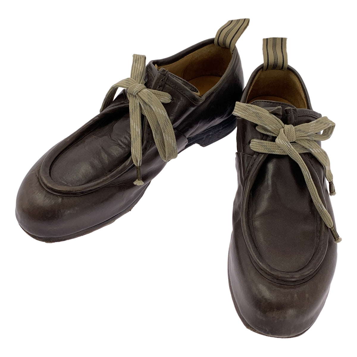 ziggy chen / 지기첸 | Leather lace ups / 가죽 레이스 업 드레스 신발 가죽 신발 | 41 | 남성