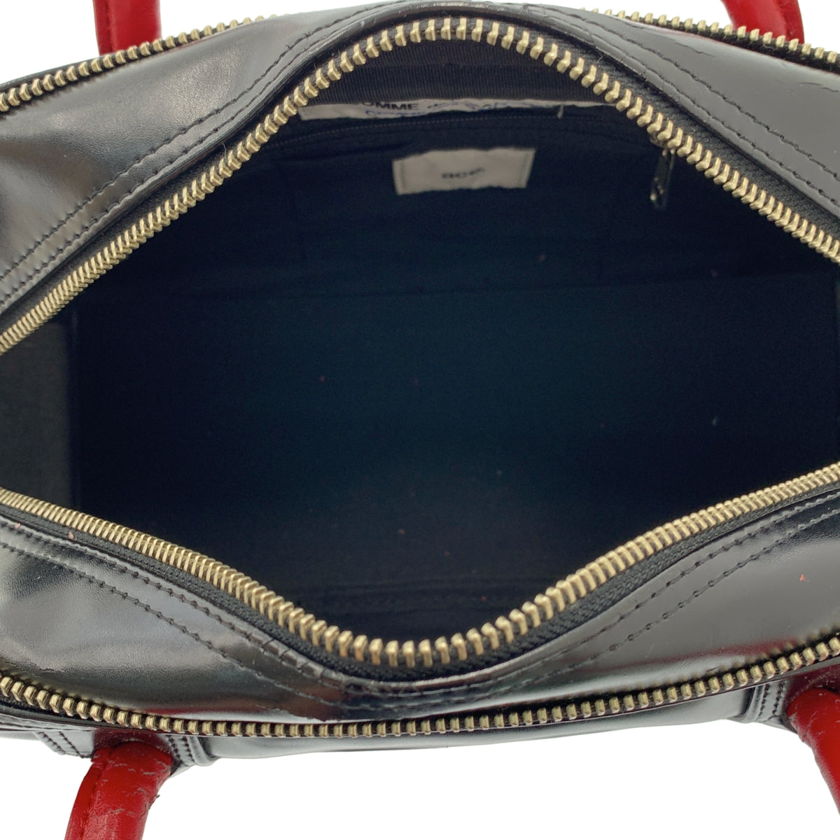 COMME des GARCONS | 巴黎時裝週雙色波士頓風格手袋 |