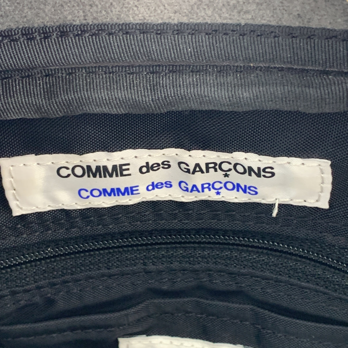 COMME des GARCONS COMME des GARCONS / 콤콤 | 바이 컬러 보스톤 핸드백 |