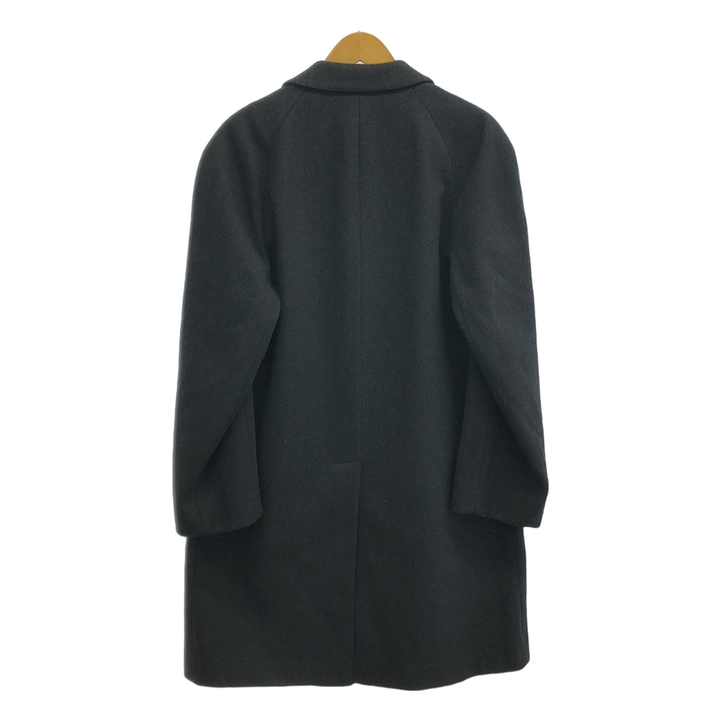 EURO VINTAGE / ユーロヴィンテージ | 60-70s DUNN&CO ダン&カンパニー ヘリンボーン チェスターコート | ブラック | メンズ