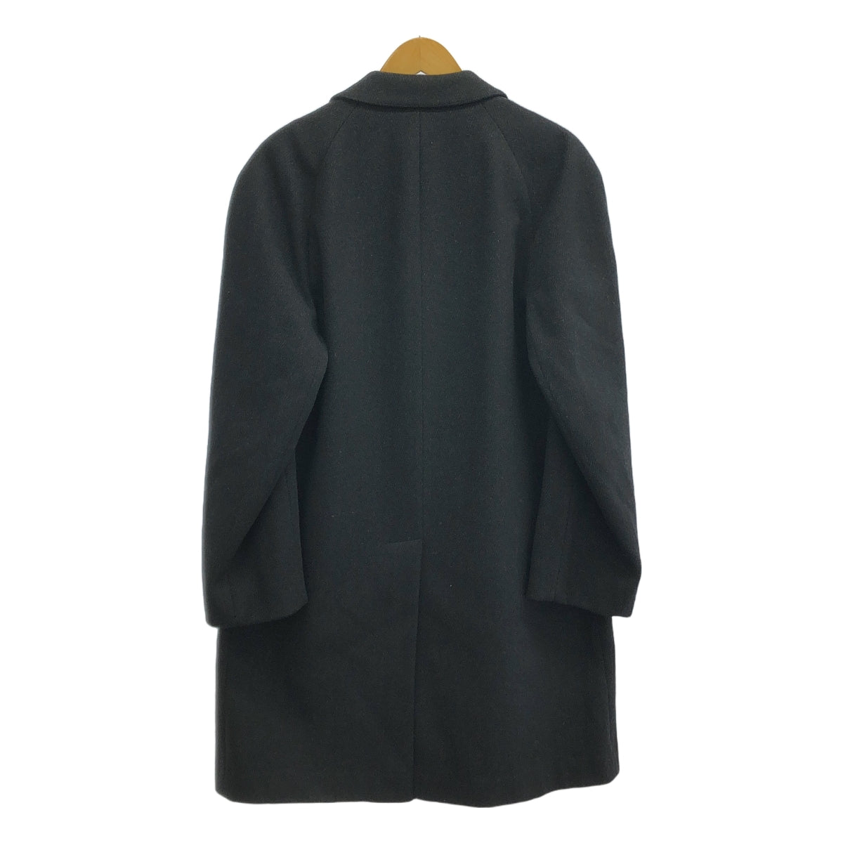 EURO VINTAGE / ユーロヴィンテージ | 60-70s DUNN&CO ダン&カンパニー ヘリンボーン チェスターコート | ブラック | メンズ