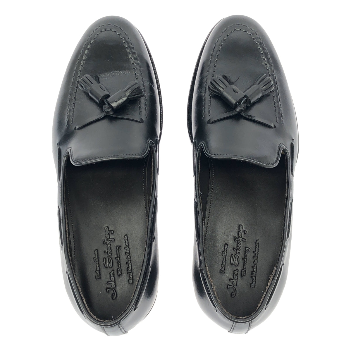 [狀況極佳] Jalan Sriwijaya / Jalan Sriwijaya | TIRTA 流蘇樂福鞋| SHOPBOP尺寸 6 1/2 |黑色|男士