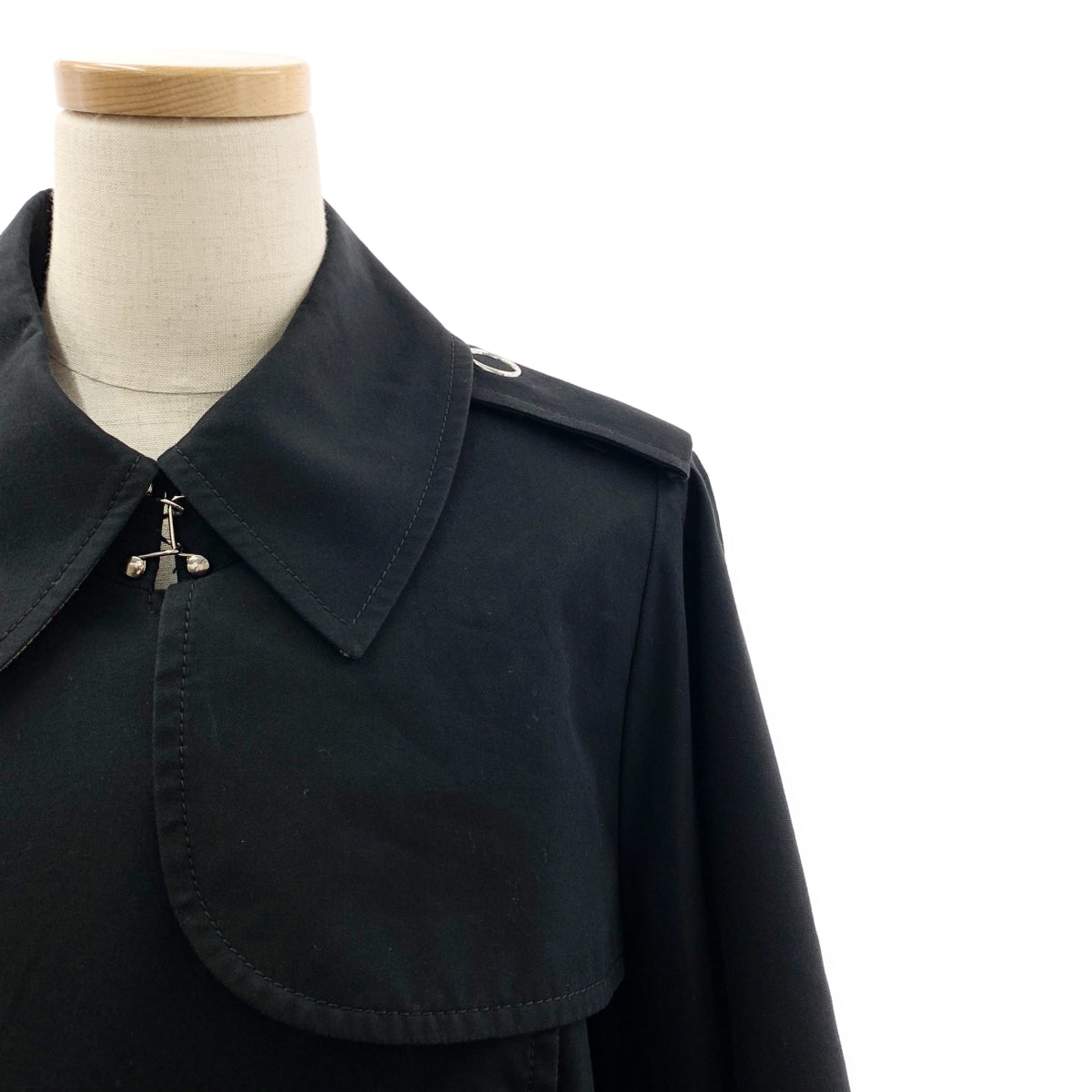 Burberry / バーバリー | ノヴァチェック裏地 スナップボタン トレンチ コート | UK6 | レディース