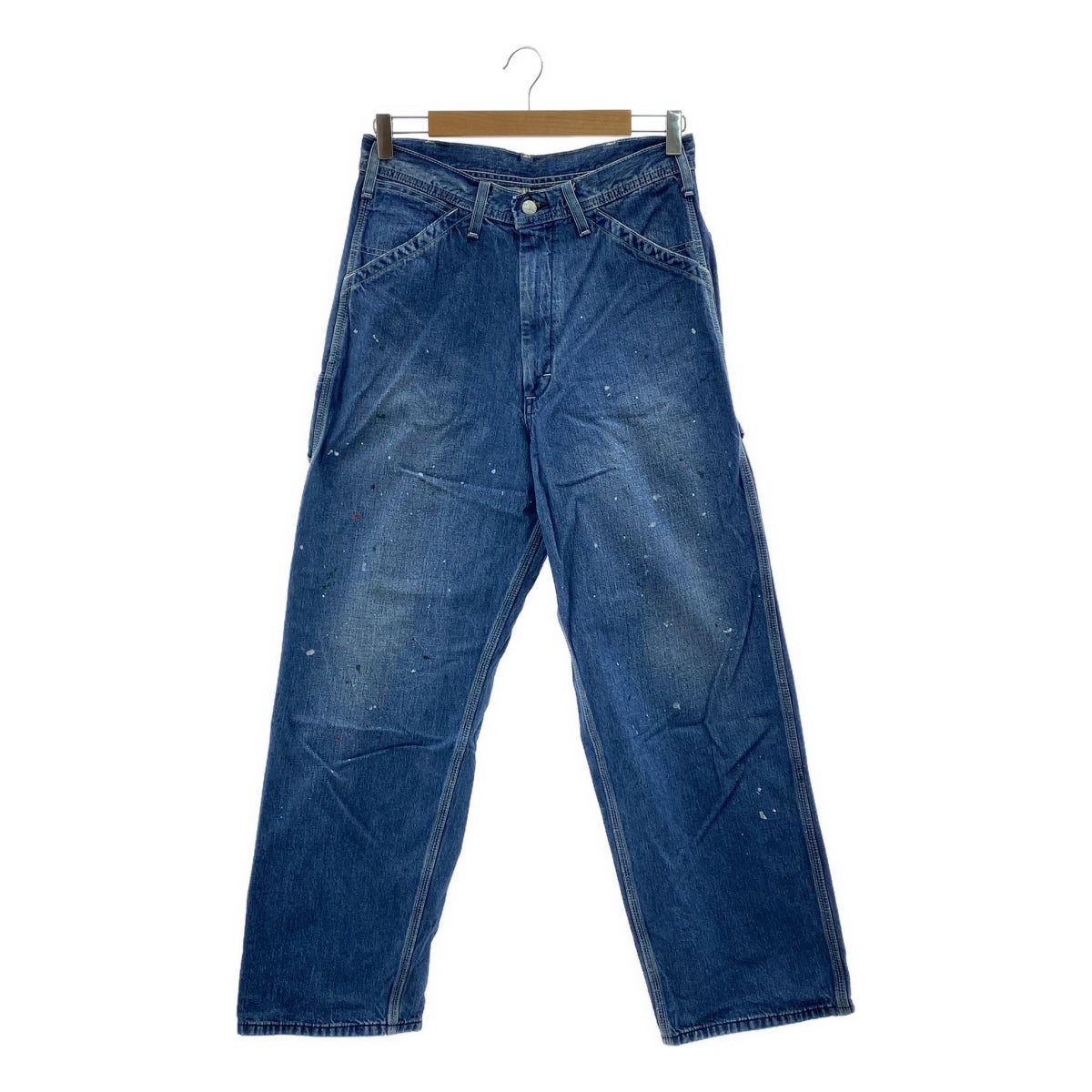 Lee / 리 | Bshop 별주 빈티지 가공 페인터 데님 팬츠 | M | 남성