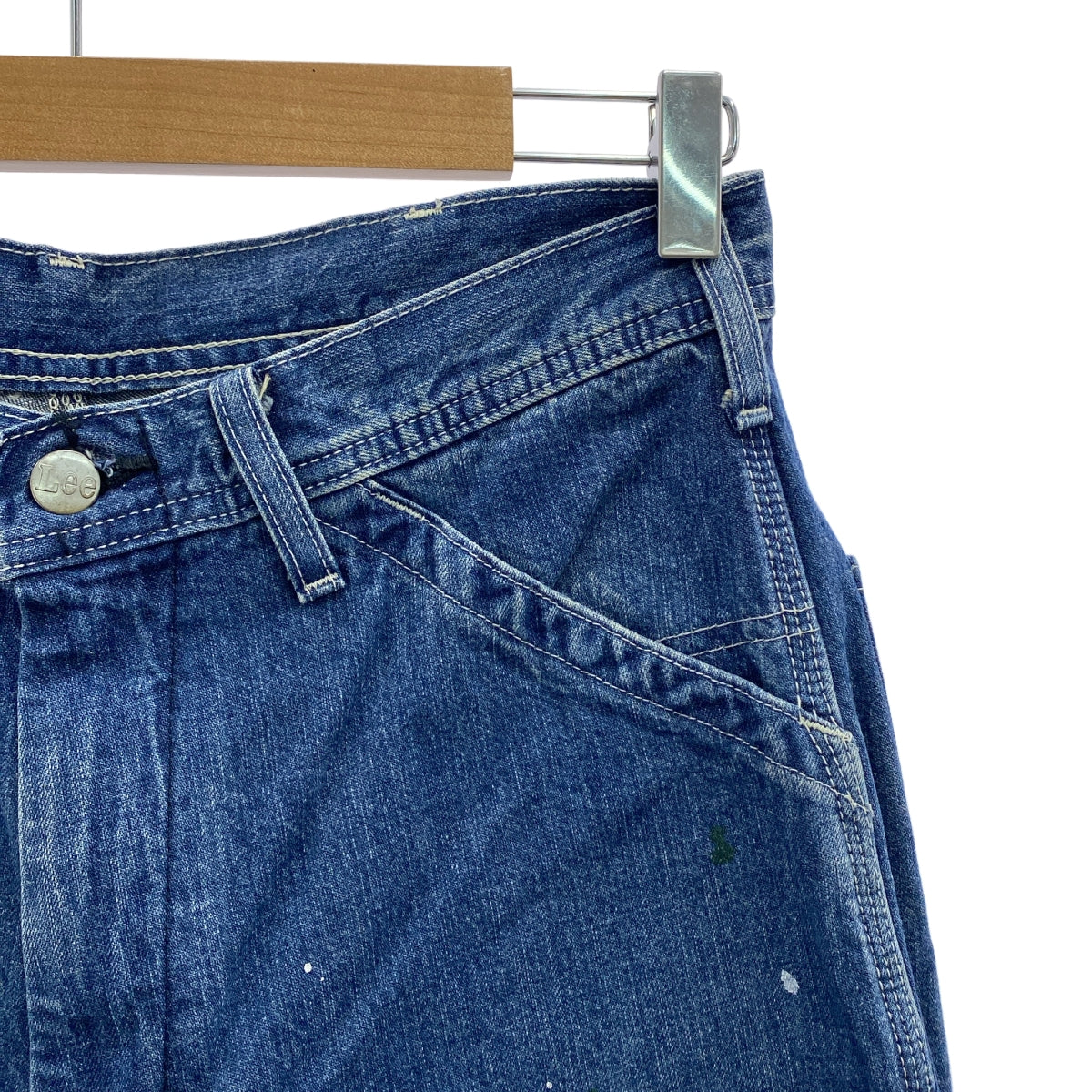 Lee / 리 | Bshop 별주 빈티지 가공 페인터 데님 팬츠 | M | 남성