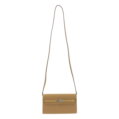 HERMES / 헤르메스 | 켈리 지갑 투고 터치 보 엡손 악어 매트 실버 브래킷 숄더백 U 각인 |