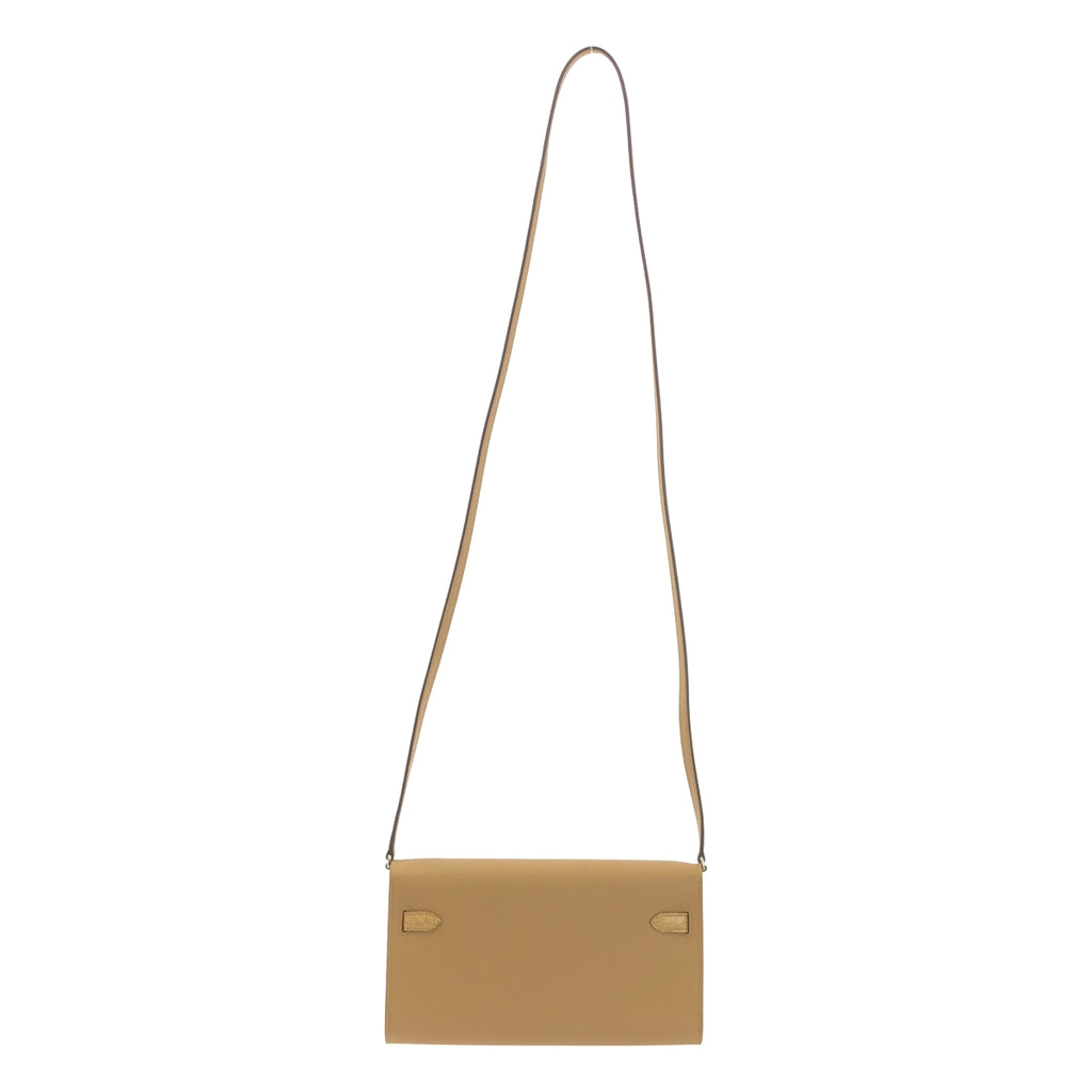 HERMES / 헤르메스 | 켈리 지갑 투고 터치 보 엡손 악어 매트 실버 브래킷 숄더백 U 각인 |