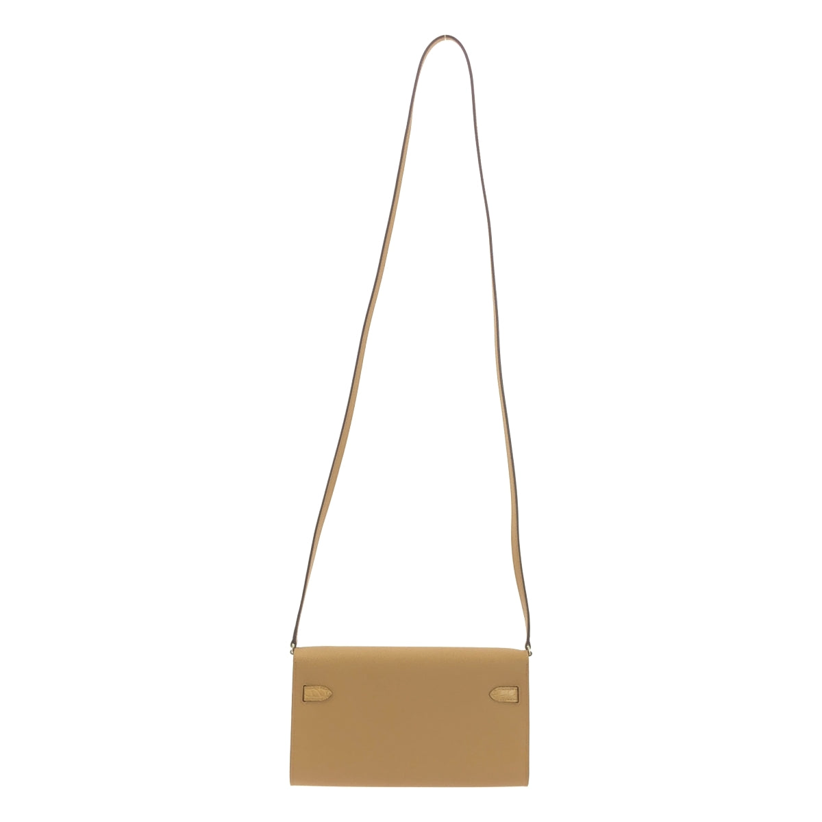 HERMES / 헤르메스 | 켈리 지갑 투고 터치 보 엡손 악어 매트 실버 브래킷 숄더백 U 각인 |