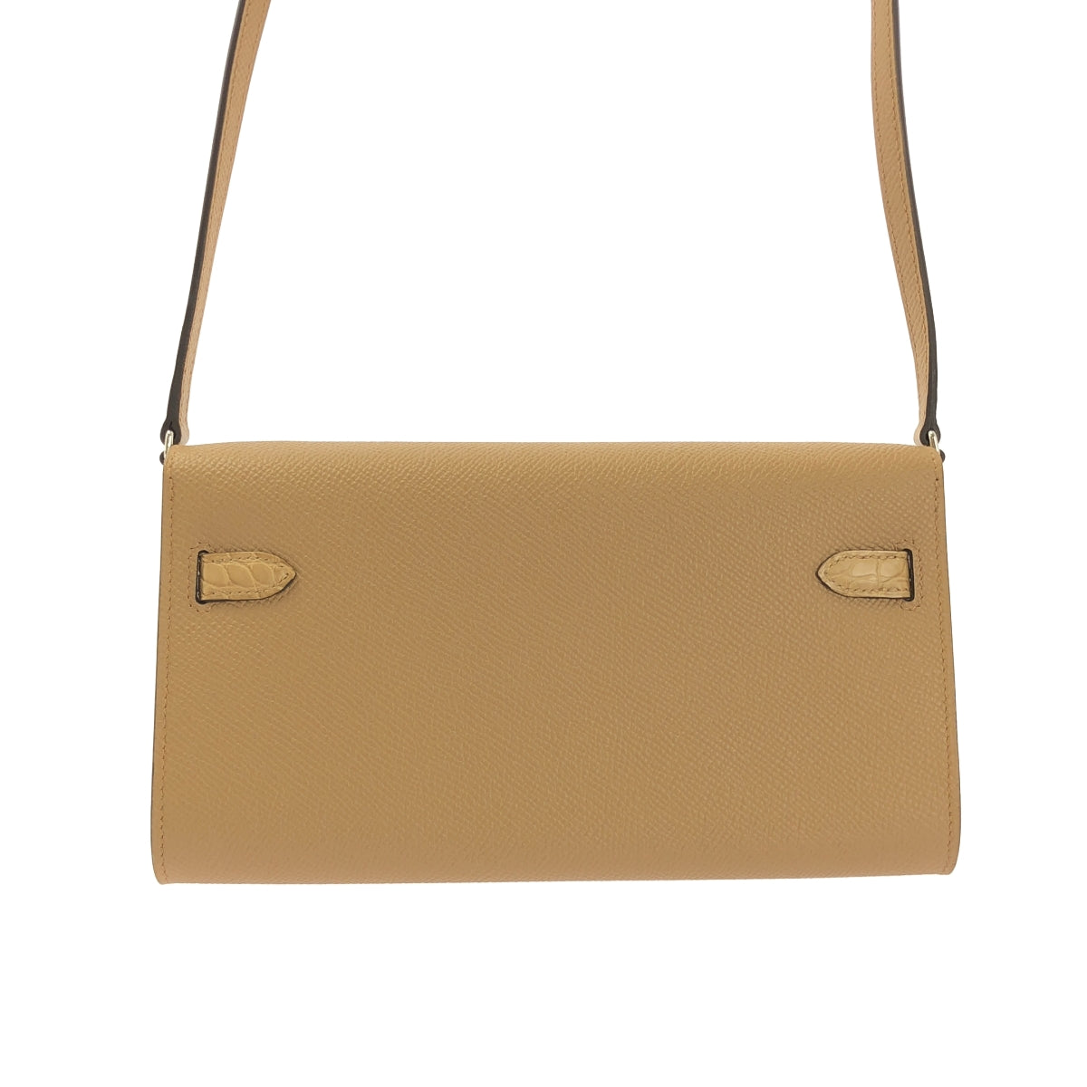 HERMES / 헤르메스 | 켈리 지갑 투고 터치 보 엡손 악어 매트 실버 브래킷 숄더백 U 각인 |